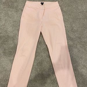 GUC J.Crew pink seersucker pants